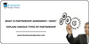 types of partnership