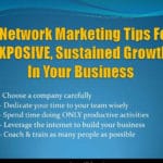 7 - Helpful Network Marketing Tips